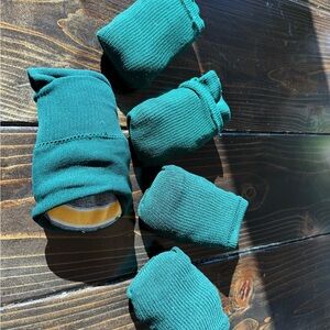 Hunter Green TCK softball socks set of 5